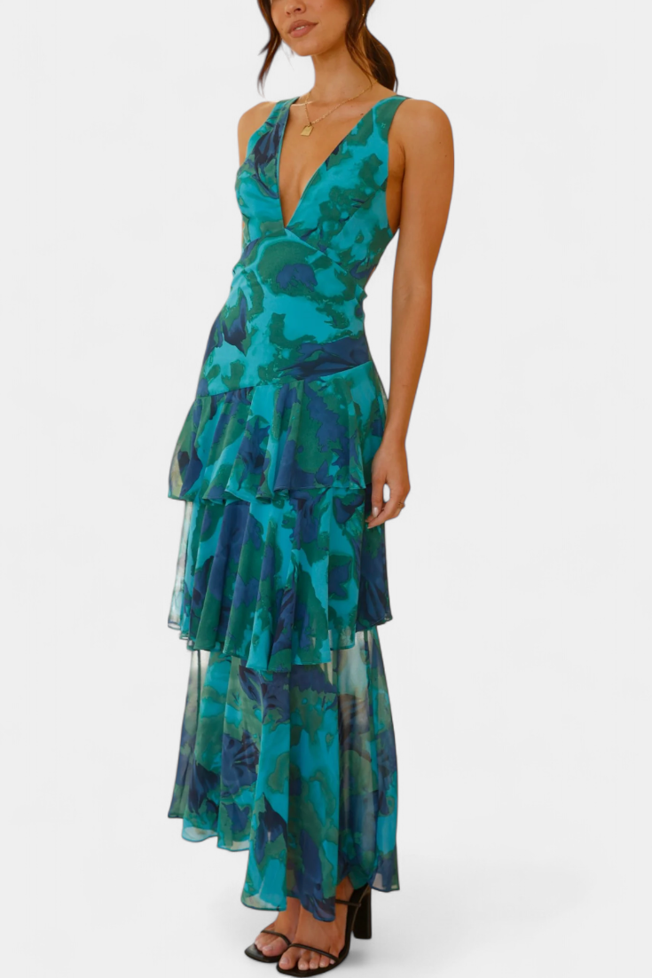 Domenica | Rochie Elegantă cu Volane