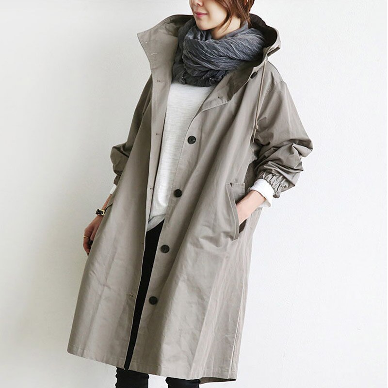 Mandy | Trenchcoat Elegant și Impermeabil
