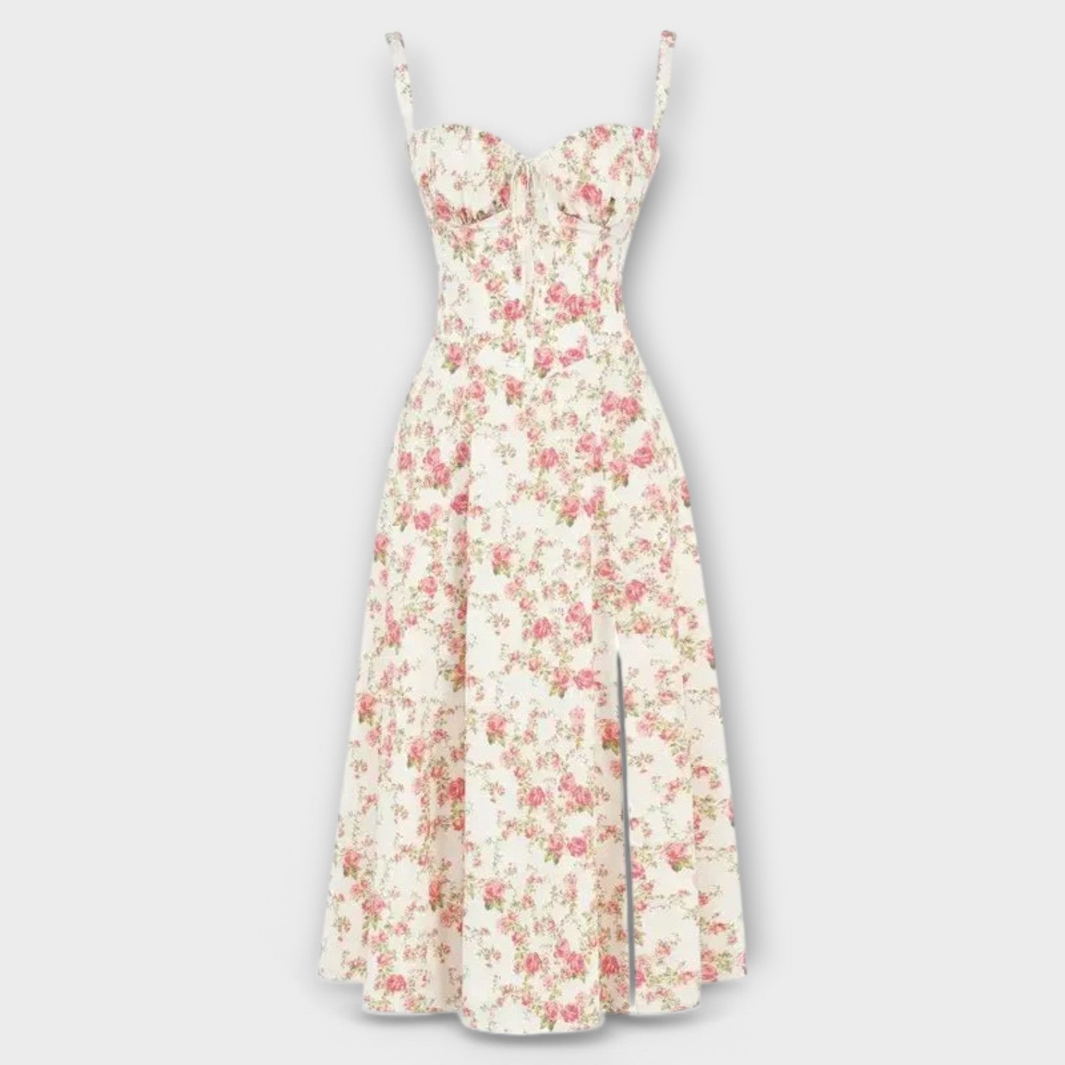 Kiana - Rochie Midi cu Corset