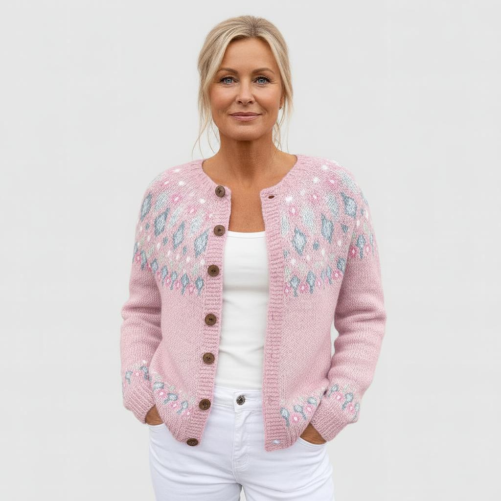 Elva™ | Cardigan Tricotat cu Model