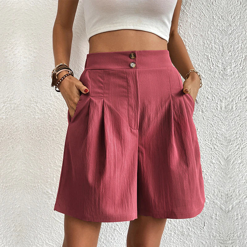 JUNE™ - PANTALONI SCURȚI FEMININI STILATI ȘI CONFORTABILI