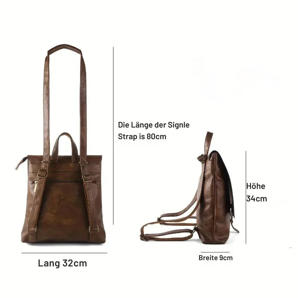Ermelinde – Rucsac Multifuncțional cu Design Retro