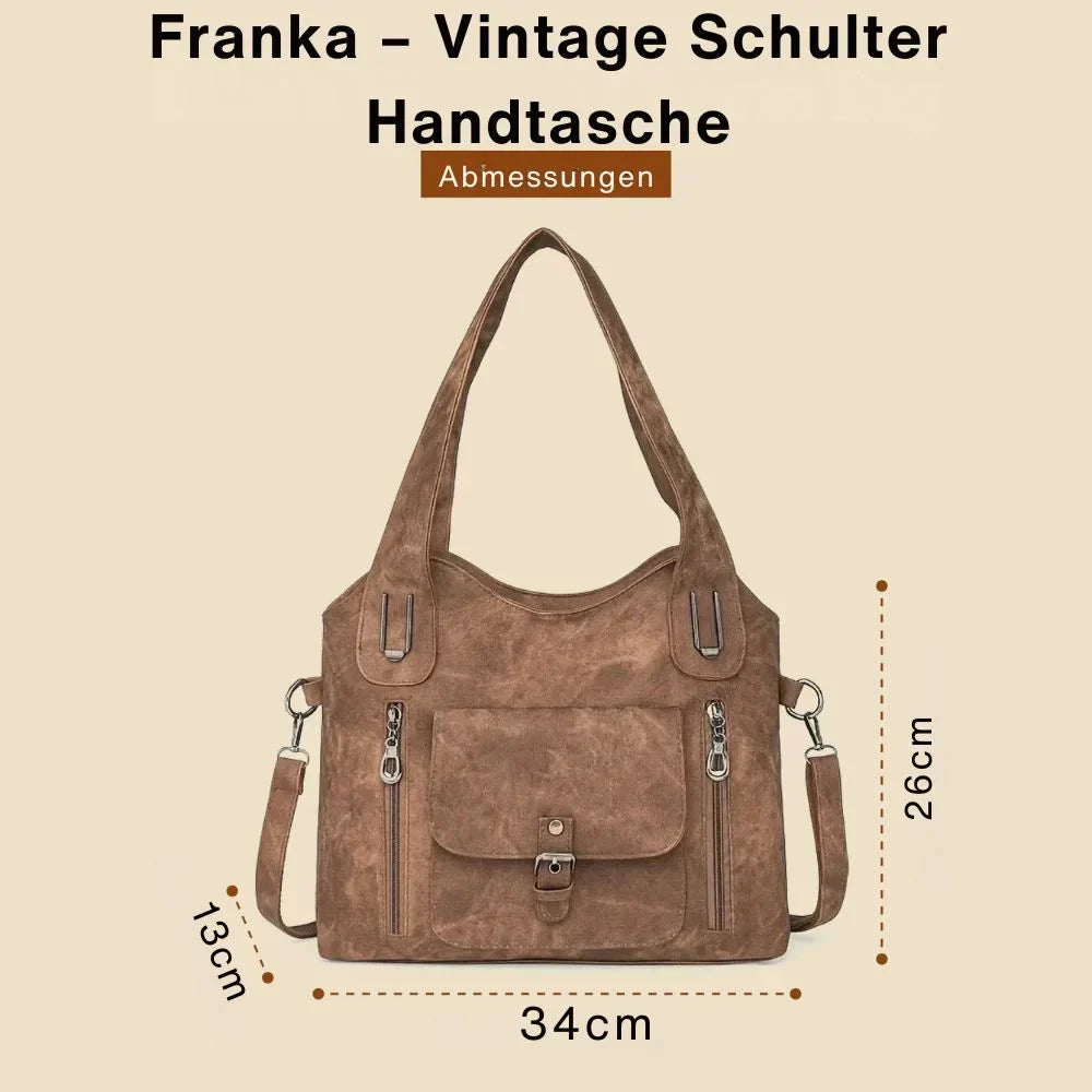 Franka – Geantă de umăr retro