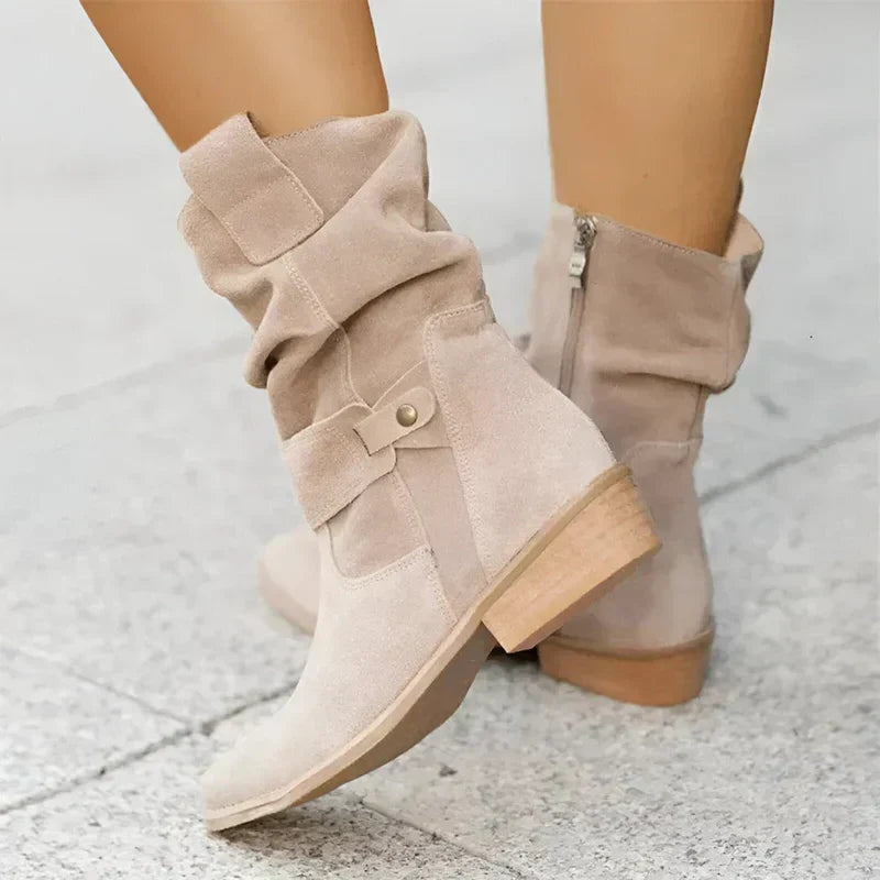 FRANCINE | BOTINE CU TALPĂ MICĂ