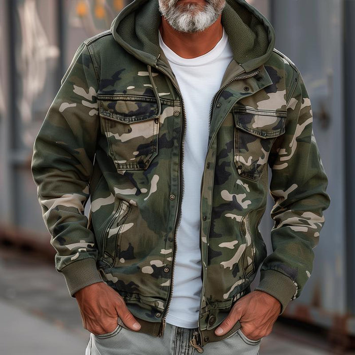 Sami | Jas cu model de camuflaj