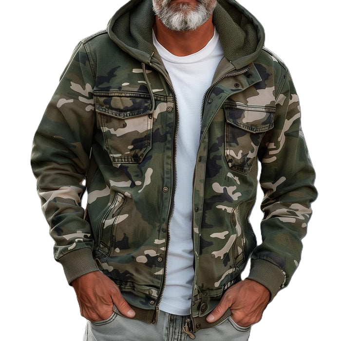 Sami | Jas cu model de camuflaj
