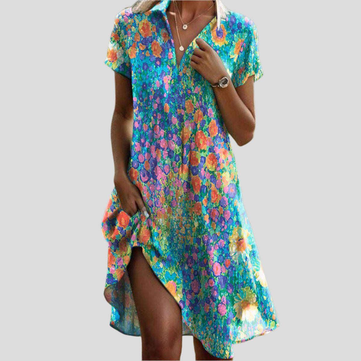 Liora | Rochie de Vară Boho cu Detalii Romantice