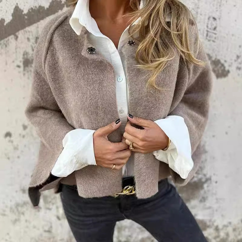 Elise | Jachetă scurtă cu mâneci elegante și ample