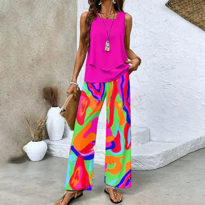 Claire | Set de 2 piese cu frunze