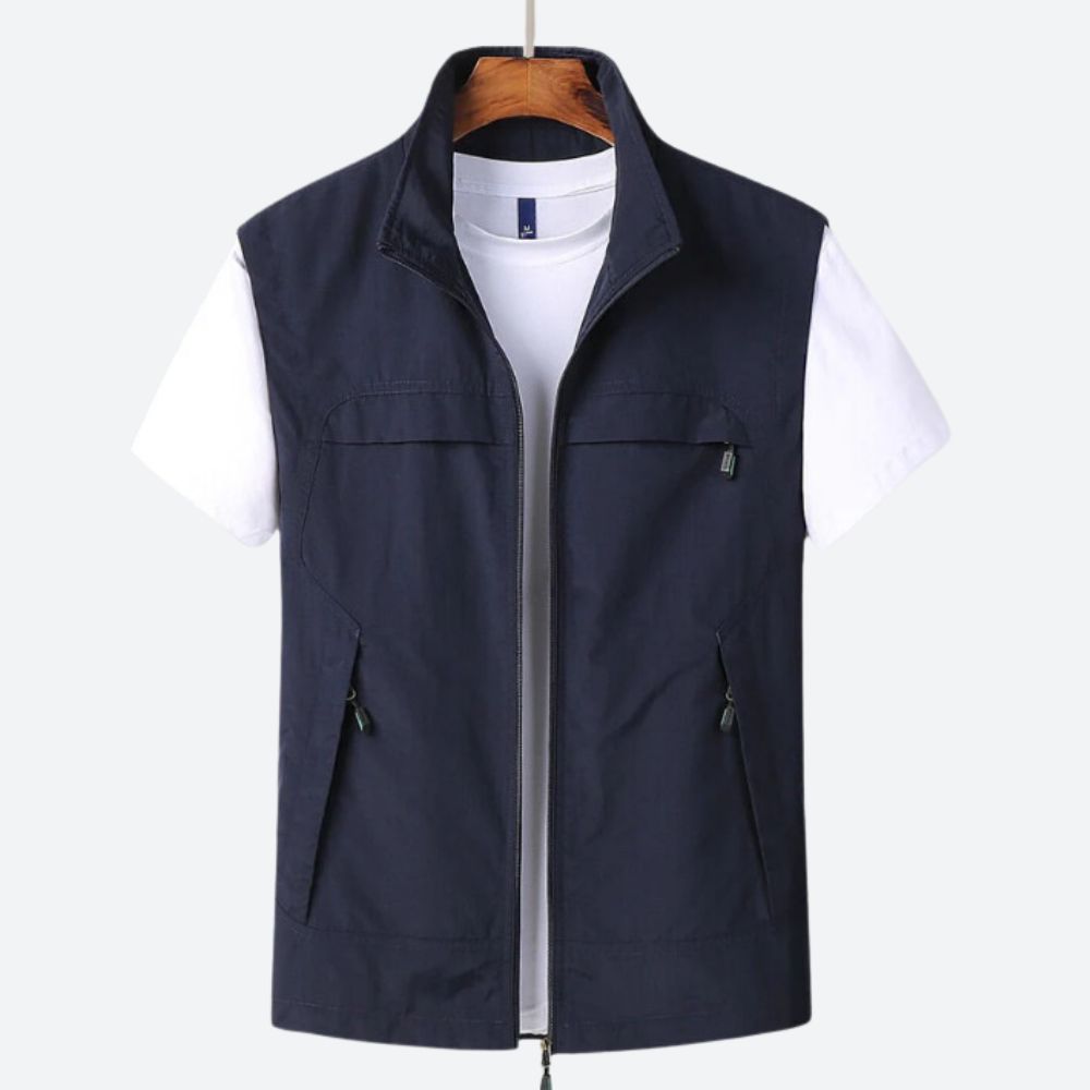 Kerenzo – Vest utilitar cu fermoar