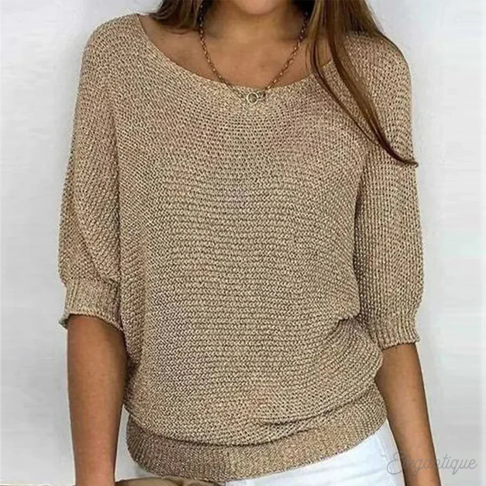 REBECCA™ | PULOVER ELEGANT DIN FIRE ÎNȚELES DE CALITATE